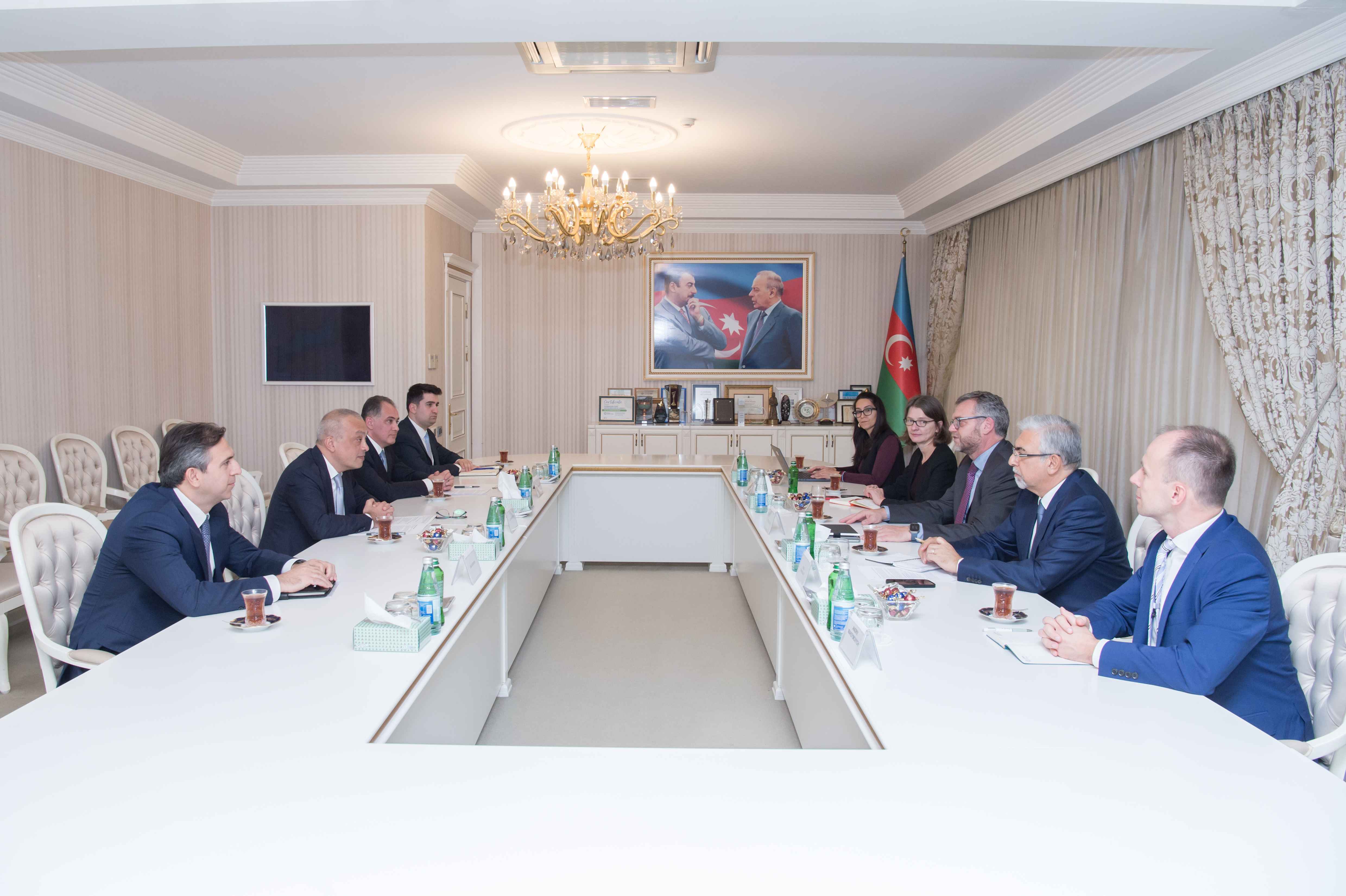 ADSEA sədri Dünya Bankının nümayəndələri ilə görüş keçirib 